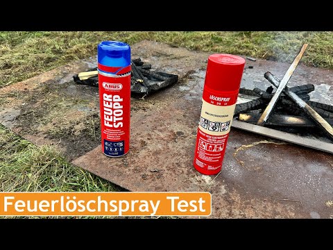 EXDINGER & ABUS Feuer Stopp Löschspray im Vergleich – Entstehungs - und Fettbrände sicher bekämpfen
