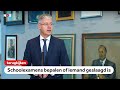 TERUGKIJKEN: Minister Slob over annuleren centrale examens