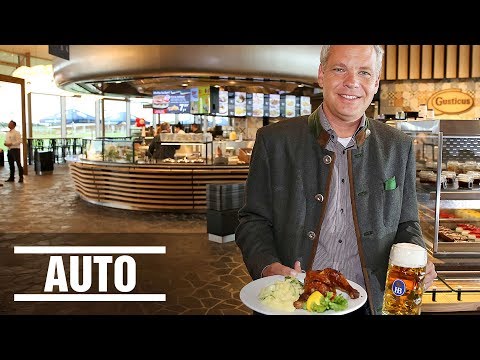 Die neue Super-Tankstelle an der A9 - Autobahn vor München