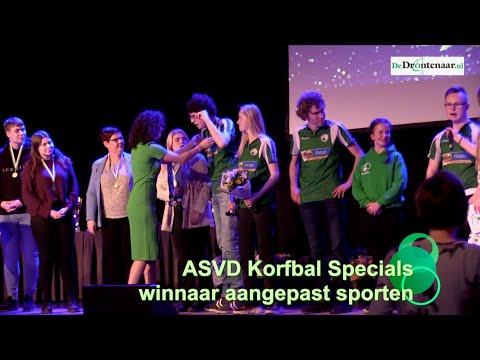 'Specials' van ASVD Korfbal zijn de beste aangepaste sporters van het jaar in de gemeente Dronten