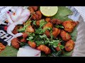 Famous Spicy Chicken Pakoda Indian Street Food