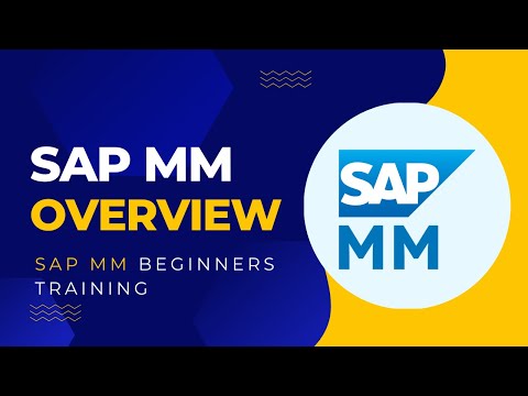 SAP Material Management for Beginners. This video will provide overview of SAP MM module