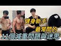 健身新手最常問的11個減重問題與迷思 一次解答!