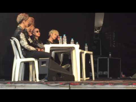 150711 Cross Gene as judges @ Anime Friends 2015