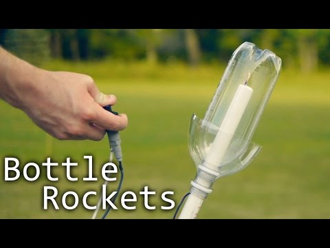 Cara Membuat Roket Dari Botol Soda…Keren!!  cicakompong