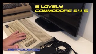 3 Lovely Commodore 64s  Assy No. 250425
