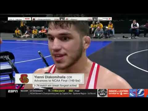Best interview of the NCAA 2022. Yanni is the man. Have some nuts