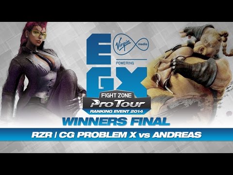 EGX London 2014 - Capcom Pro Tour - WINNERS FINALS - RZR | CG Problem X vs. Andreas