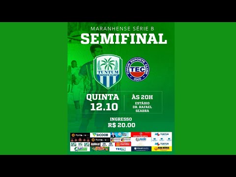 TUNTUM X TIMON ESPORTE CLUBE -12/10/2023 - ÀS 20H - CAMPEONATO MARANHENSE SÉRIE B