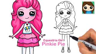 How to Draw Pinkie Pie Equestria Girl | My Little Pony