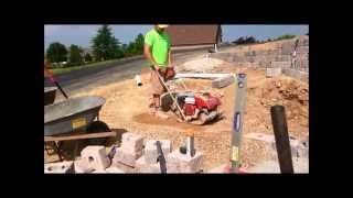 preview picture of video 'How to Install Keystone Country Manor Retaining Walls Step by Step Instructions: Ryan's Landscaping'