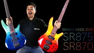 Video thumbnail for Ibanez SR870 + SR875 - Demo Review (ITA) Namm 2018 by Bassline Music Shop