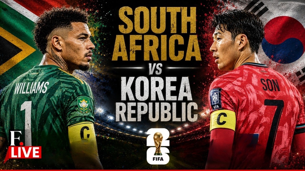 🔴FIFA World Cup 2026 | South Africa VS South Korea | Ronwen Williams VS Son Heung-min | GROUP A