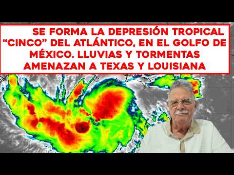 SE FORMA LA QUINTA DEPRESIÓN TROPICAL DE LA TEMPORADA DEL ATLÁNTICO