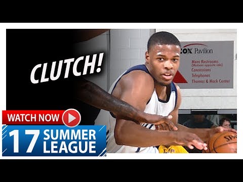 Dennis Smith Jr. Full Highlights vs Heat (2017.07.11) Summer League - 16 Pts, 5 Ast