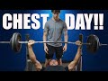 Part 1. CHEST DAY || 17-year-old bodybuilder's muscle building chest workout || NEW PERSONAL RECORD!