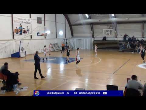 1ZLS 18. kolo / ŽKK Radnički - Novosadska ŽKA / 08.03.2020.