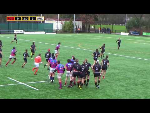RCG 1XV - URC 1XV wedstrijd | 13 januari 2019 | 8 - 14