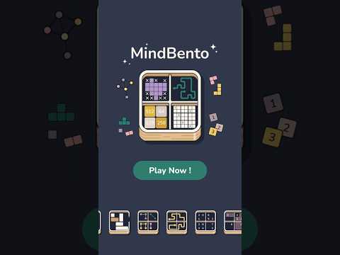 MindBento: Offline Puzzles video thumbnail