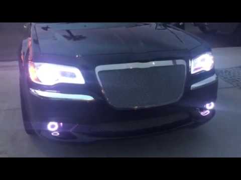 2011 Chrysler 300c halo install Oracle color shift....