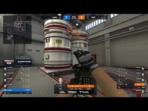 doto 1vs3 clutch - HAVU VS ENCE - Pinnacle Cup II - CSGO
