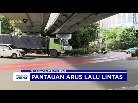 NTMC POLRI - PANTAUAN ARUS LALU LINTAS SORE 15/12/2025
