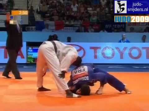 JUDO 2009 World Championships: Gilles Bonhomme (FRA) - Emmanuel Nartey (GHA)