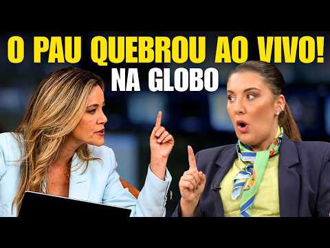 Hahaha: Daniella perde a paciência e TRATORA bancada da Globo AO VIVO 🤣