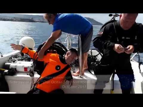 Ghost net removal mission in Malta: Side event at the ‘Our Ocean’ conference, October 2017