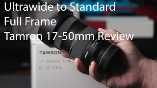 Tamrom 17-50mm F4 DI III VXD Review: Great for travel and video!
