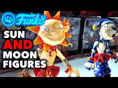 FNAF SUN AND MOON ACTION FIGURE UNBOXING AND REVIEW! - 2023 FNaF Funko Unboxing Review