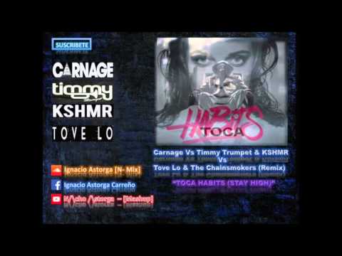 Carnage Ft Timmy Trumpet & KSHMR Vs Tove Lo  - Toca Vs Habits (Dimitri Vegas & Like Mike Mashup)