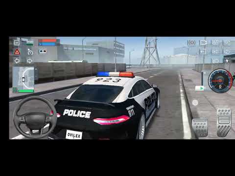 Dodge Charger Police Car Chase, Speed Camera, Road Spikes - Police Sim 2022