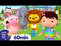 Learn Animal Sounds +More Nursery Rhymes and Kids Songs | Little Baby Bum
