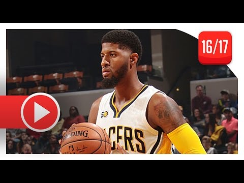 Paul George Full Highlights vs Mavericks (2016.10.26) - 25 Pts, 8 Reb, 6 Ast, CLUTCH!