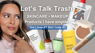 EMPTIES | Skincare & Makeup I have emptied as an Esthetician | Nadia Vega