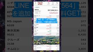 #NISA,#新NISA,#つみたてNISA,#iDeCo,#配当金,#配当利回り,#決算,#決算分析,#業績,#企業分析,#銘柄分析,#株予想,#株の買い方,#株の売り方,#株勉強