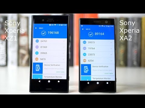 Sony Xperia XA2 vs Sony Xperia XZ1