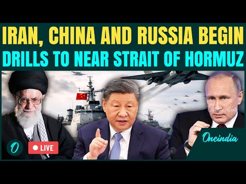 U.S vs Iran BREAKING LIVE: China, Russia and Iran LAUNCH Naval Drills Near Strait of Hormuz