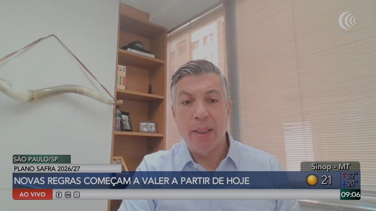 Novas regras do Plano Safra 2026/27 começam a valer hoje