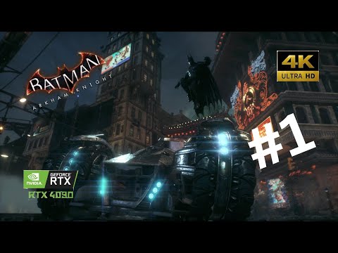 Batman Arkham Knight gameplay walkthrough part 1 Full game | RTX 4090 4K 60 FPS #batman