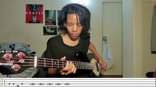 Bauhaus - Small Talk Stinks (BASS COVER) #basstab