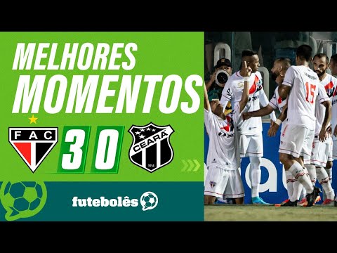 MELHORES MOMENTOS | FERROVIÁRIO 3X0 CEARÁ | Com show de Ciel, Ferrão vence o Clássico da Paz