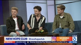 New Hope Club on their New Single &quot;Crazy&quot;