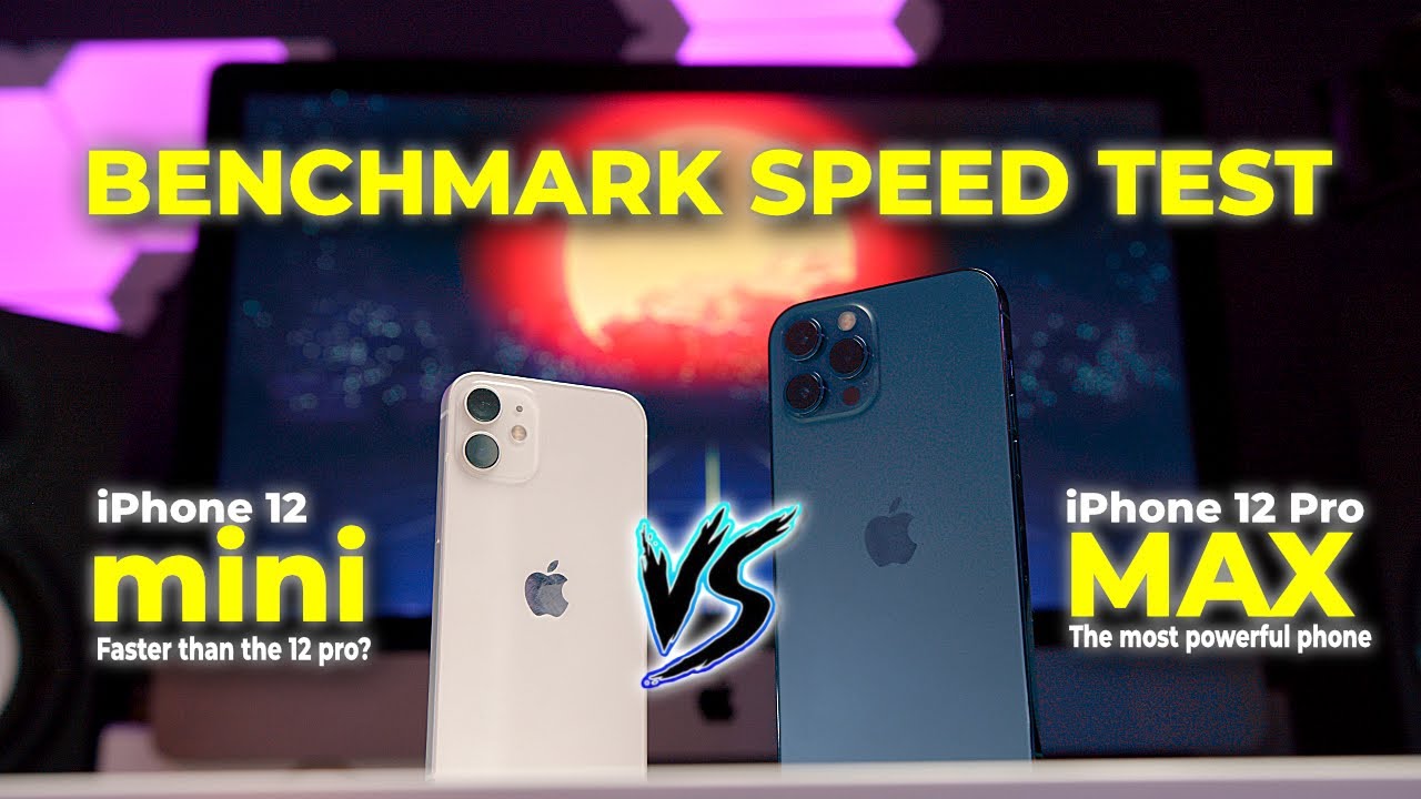iPhone 12 Mini vs iPhone 12 Pro Max Speed Test - 12 Mini is a BEAST!!