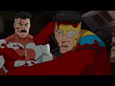 Invincible vs Omni Man - if you love these people - Man of Steel OST