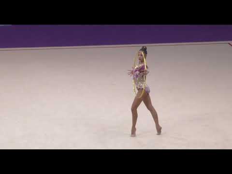 Alexandra Agiurgiuculese hoop final World Challenge Cup Cluj-Napoca 2019