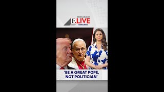 Trump Says 'Not a Fan' of Pope Leo, Calls Him 'Weak' on Crime | Firstpost Live