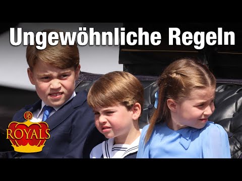 Sechs (bizarre) Regeln, die Royal-Kinder befolgen müssen • PROMIPOOL
