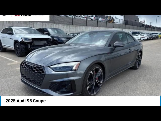 2025 Audi S5 Coupe Progressiv | HEATED SEATS AND STEERING in Cars & Trucks in Strathcona County